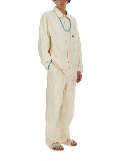 Needles Cotton Shirt In Neutral