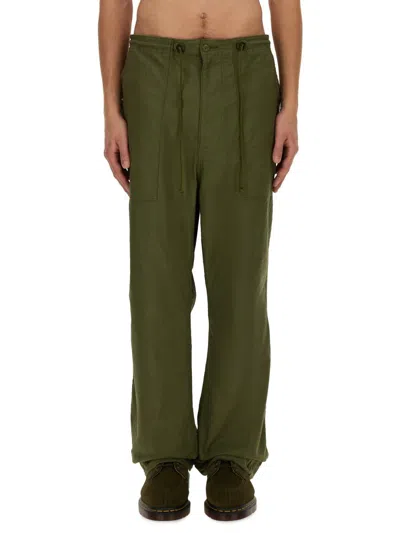 Shop Needles Pants With Elastic In Green