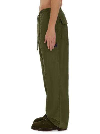 Shop Needles Pants With Elastic In Green