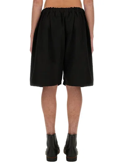 South2 West8 Twill Bermuda Shorts In Black