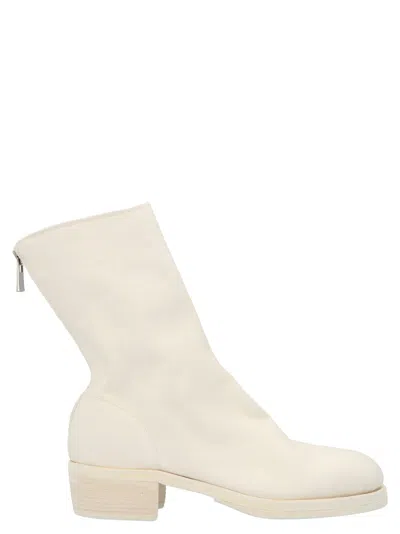 Shop Guidi 788z Boots, Ankle Boots In White
