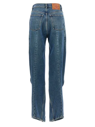 Shop Y/project Evergreen Banana Jeans Blue