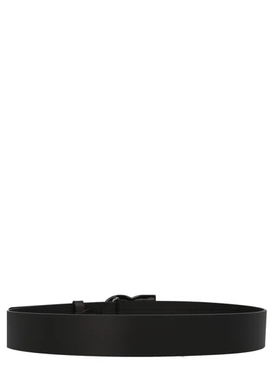 Shop Dolce & Gabbana Logo Belt Belts Black