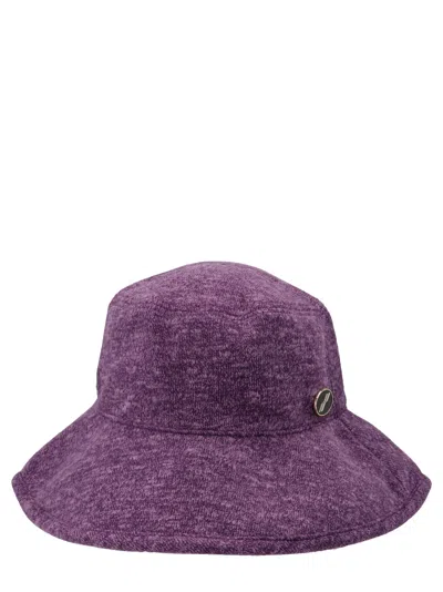 Shop We11 Done Logo Bucket Hat Hats Purple