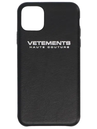 Shop Vetements Logo I-phone 11 Max Pro Case Hi-tech Multicolor