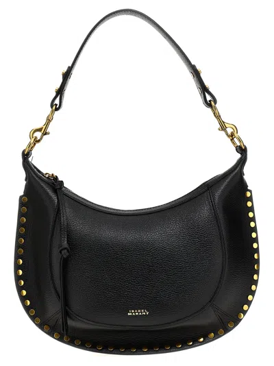 Shop Isabel Marant Naoko Shoulder Bags Black