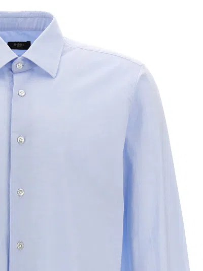 Shop Barba Oxford Shirt Shirt, Blouse Light Blue