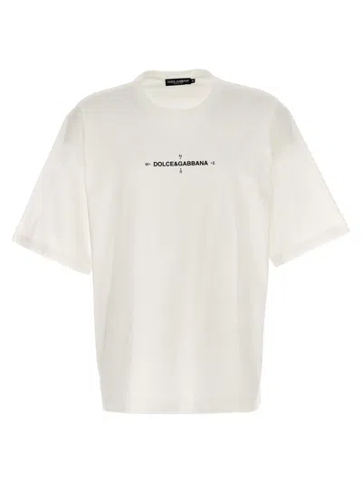Shop Dolce & Gabbana Printed T-shirt White