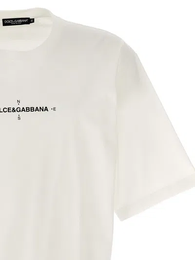 Shop Dolce & Gabbana Printed T-shirt White