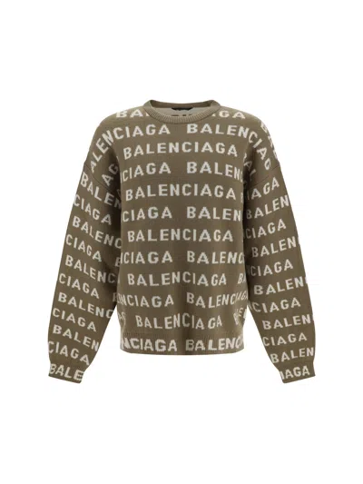 Shop Balenciaga Men Sweater In Multicolor