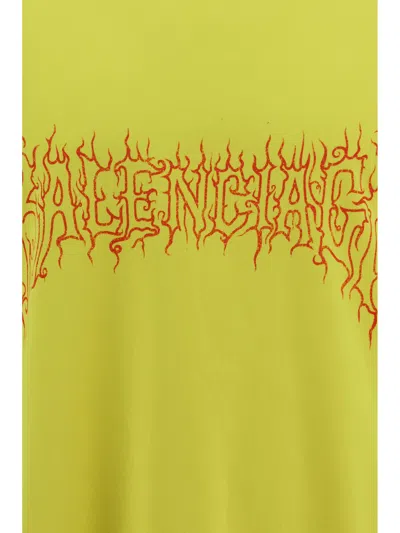 Shop Balenciaga Men T-shirt In Multicolor