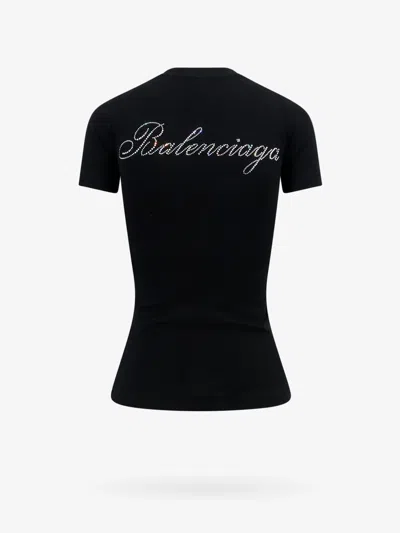 Shop Balenciaga Woman T-shirt Woman Black Tailleurs