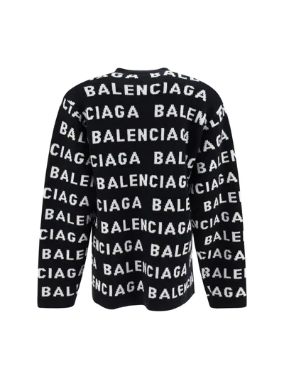 Shop Balenciaga Women Cardigan In Multicolor