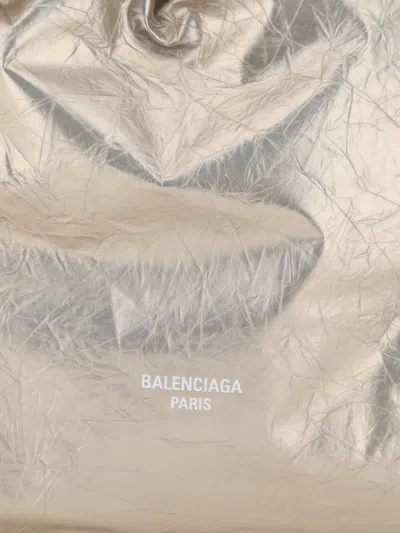 Shop Balenciaga Women Crush Tote Bucket Bag In Multicolor