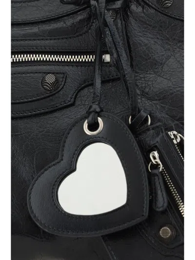 Shop Balenciaga Women Neo Cagole City Handbag In Black