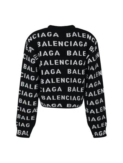 Shop Balenciaga Women Sweater In Multicolor