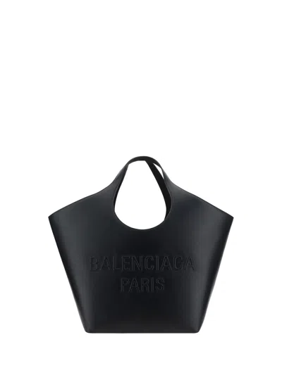 Shop Balenciaga Women Tote Mary-kate Shoulder Bag In Black