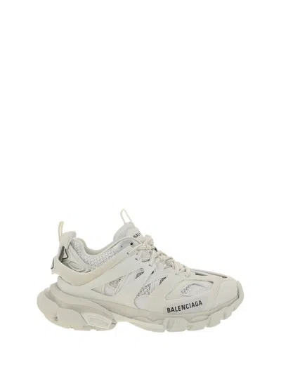 Shop Balenciaga Women Track Sneakers In White