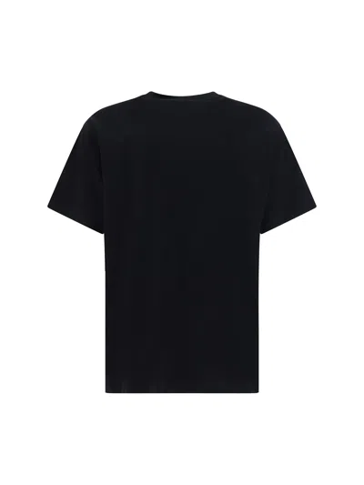 Shop Burberry Men T-shirt In Black