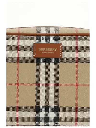 Shop Burberry Women Cosmetic Pouch In Multicolor