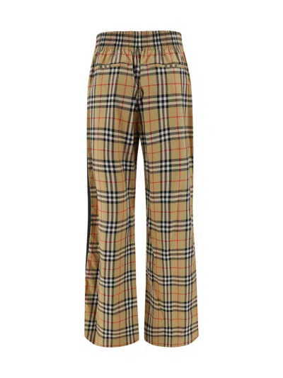 Shop Burberry Women Pants In Multicolor