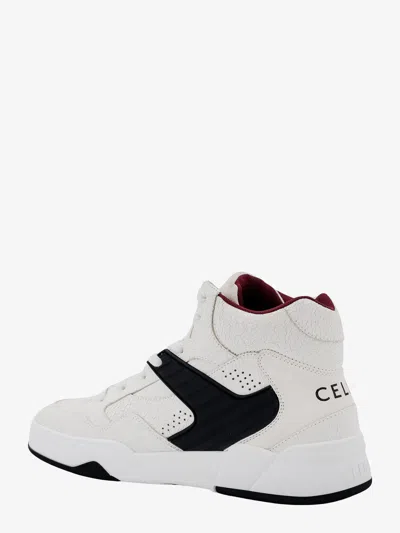 Shop Celine Man Ct 06 Man White Sneakers