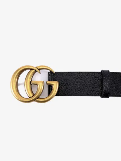 Shop Gucci Man Belt Man Black Belts