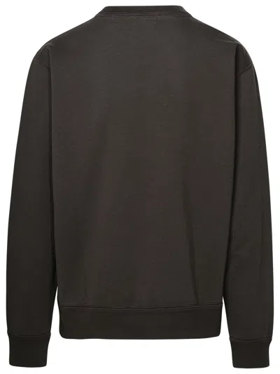 Shop Isabel Marant Man  Black Cotton Blend Sweatshirt
