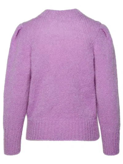 Shop Isabel Marant 'emma' Lilac Mohair Blend Sweater Woman In Multicolor