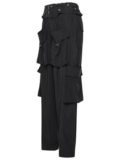 Shop Isabel Marant 'hadja' Lyocell Blend Trousers Woman In Black