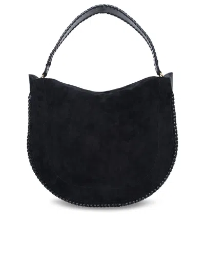 Shop Isabel Marant Woman  'oskan' Black Leather Bag