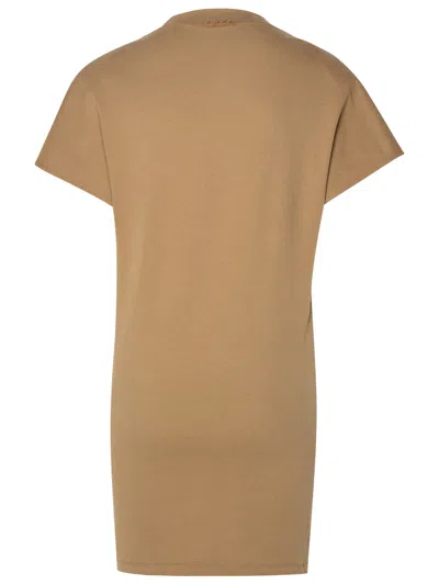 Shop Isabel Marant Woman  'silvane' Brown Cotton Dress