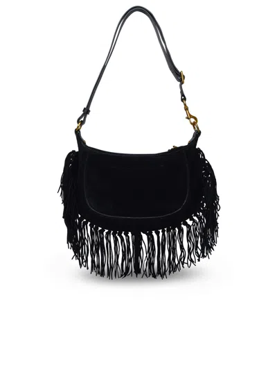 Shop Isabel Marant Woman  Black Suede Bag