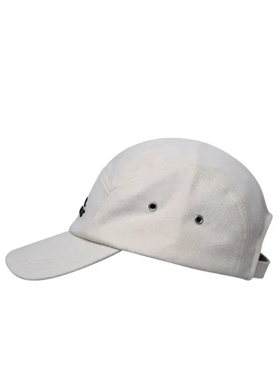 Shop Isabel Marant Woman  Tedji' Cru Cotton Hat In Cream