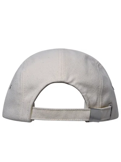 Shop Isabel Marant Woman  Tedji' Cru Cotton Hat In Cream