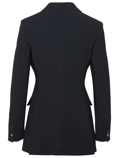 Shop Max Mara Woman  'plinio' Black Acetate Blend Jacket