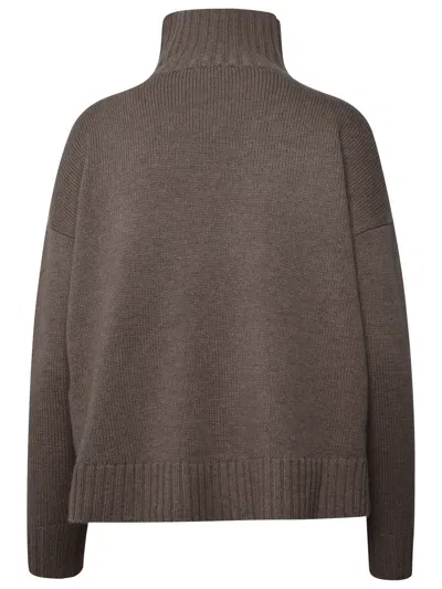 Shop Max Mara Woman  Gianna Beige Cashmere Blend Sweater In Cream