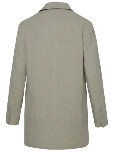 Shop Max Mara Woman  Sand Linen Adelchi Blazer Jacket In Cream