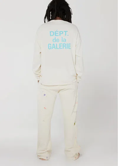 Shop Gallery Dept. Cream Dept De La Galerie Long Sleeve T-shirt