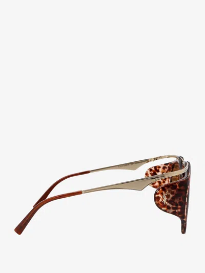 Shop Saint Laurent Woman M137 Amelia Woman Brown Sunglasses