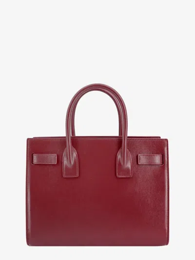 Shop Saint Laurent Woman Sac De Jour Baby Woman Red Handbags