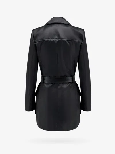Shop Saint Laurent Woman Saharienne Woman Black Trench Coats