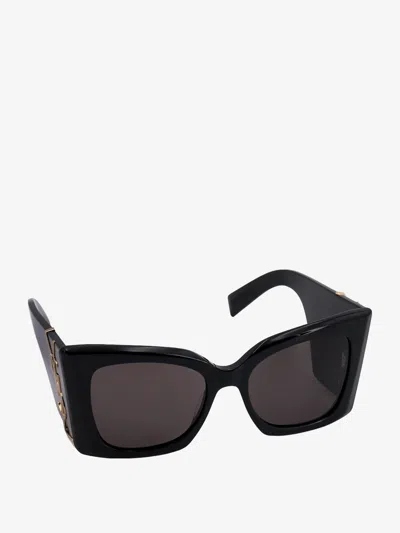 Shop Saint Laurent Woman Sunglasses Woman Black Sunglasses