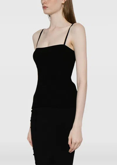 Shop Jacquemus Black 'le Haut Sierra' Camisole