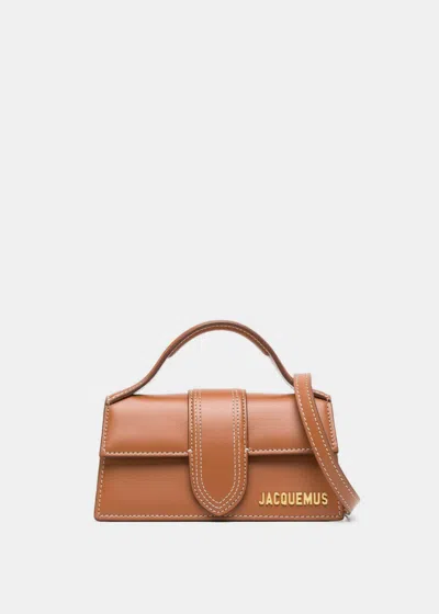 Shop Jacquemus Light Brown ?€?le Bambino?€? Clutch In Light Brown 2