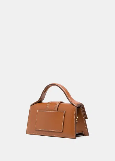Shop Jacquemus Light Brown ?€?le Bambino?€? Clutch In Light Brown 2