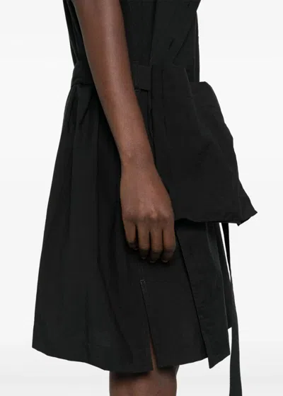 Shop Lemaire Black Mini Dress