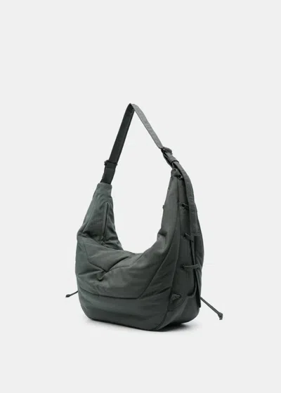 Shop Lemaire Grey Large Body Bag In Asphalt