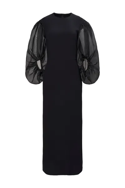 Shop Altuzarra 'danielle' Dress In Black