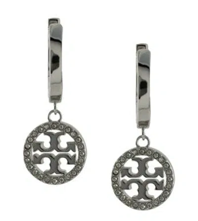 Shop Tory Burch Accessories In Silver/crystal